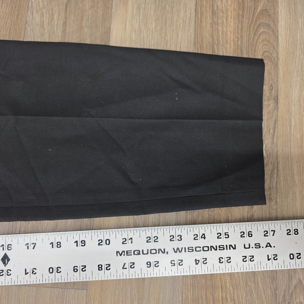 LAUREN‎ Ralph Lauren Womens Black Flat Front Dress Pants Size 10 - Picture 7 of 9